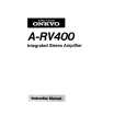 ONKYO A-RV400 Instrukcja Obsługi