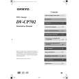 ONKYO DVCP702 Instrukcja Obsługi