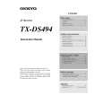 ONKYO TXDS494 Instrukcja Obsługi