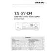 ONKYO TXSV434 Instrukcja Obsługi