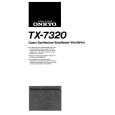 ONKYO TX-7320 Instrukcja Obsługi