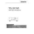 ONKYO TX-SV545 Instrukcja Obsługi