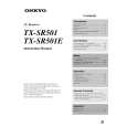 ONKYO TXSR501E Instrukcja Obsługi