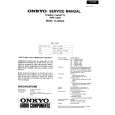 ONKYO TARW909 Instrukcja Serwisowa