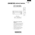 ONKYO CDR205TX Instrukcja Serwisowa