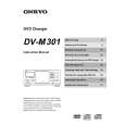 ONKYO DVM301 Instrukcja Obsługi