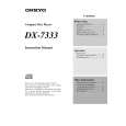 ONKYO DX-7333 Instrukcja Obsługi