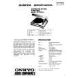 ONKYO CP-1033A Instrukcja Serwisowa