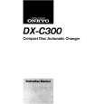 ONKYO DXC300 Instrukcja Obsługi
