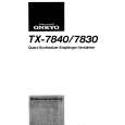 ONKYO TX7830 Instrukcja Obsługi
