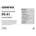 ONKYO DSA1 Instrukcja Obsługi