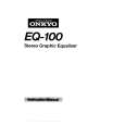 ONKYO EQ100 Instrukcja Obsługi