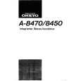 ONKYO A8450 Instrukcja Obsługi